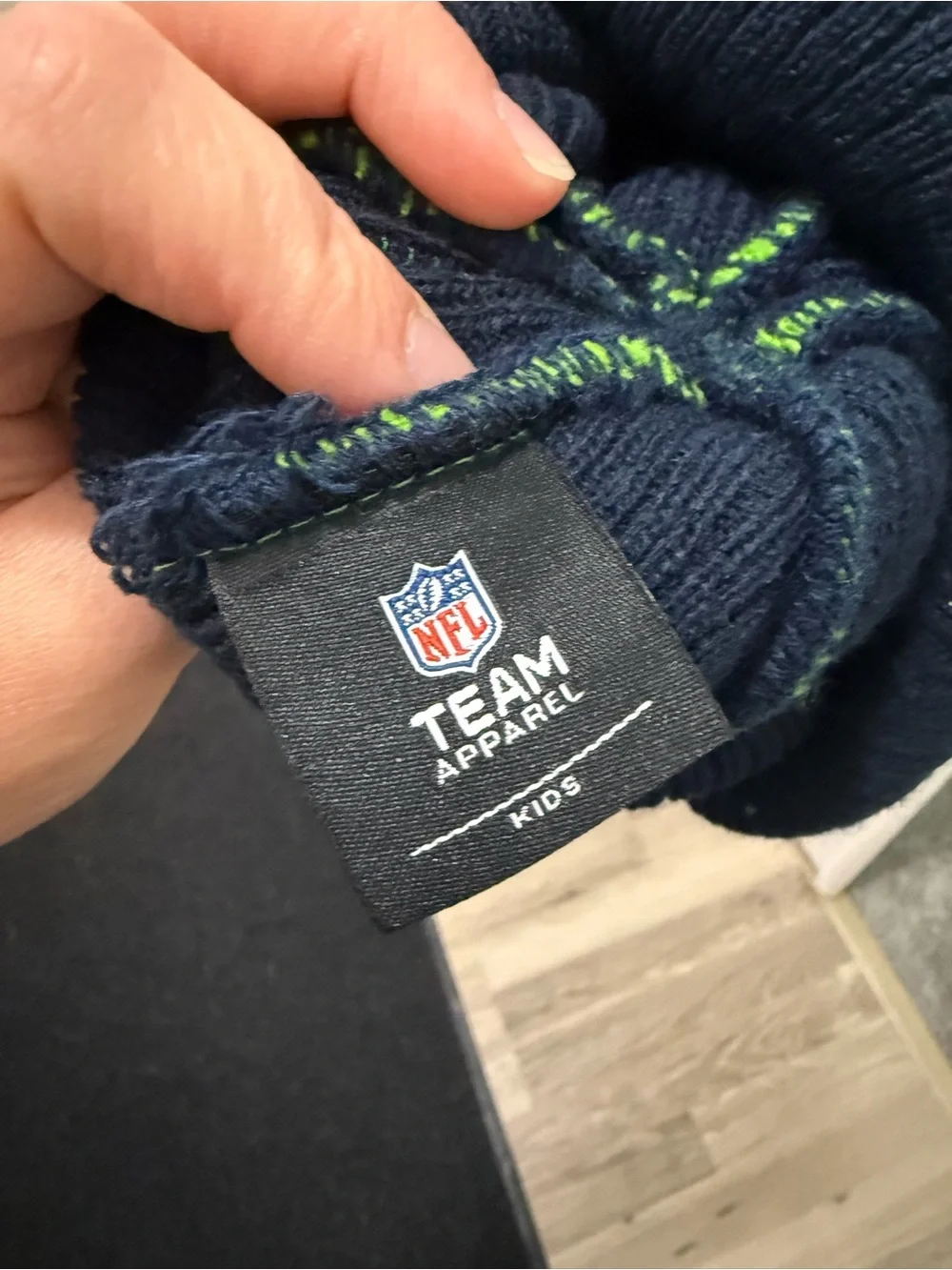 NFL crown beanie pom